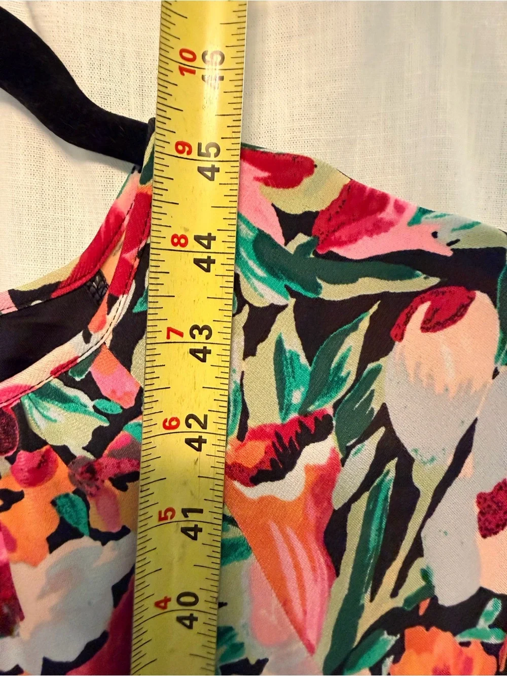 Maggy London Pink Floral Asymmetrical Handkerchief Hem Dress - Size 8